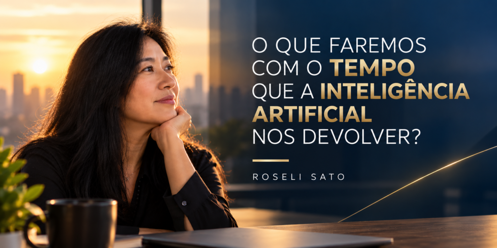 O que faremos com o tempo que a inteligência artificial nos devolver?